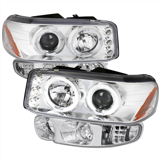 Spec-D 2001 GMC Yukon XL Denali headlights upgrade