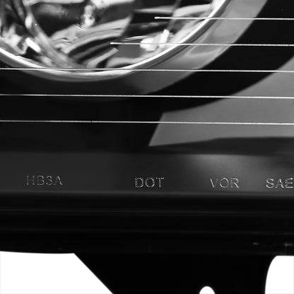 Spec-D 06 Dodge Charger OE black headlights