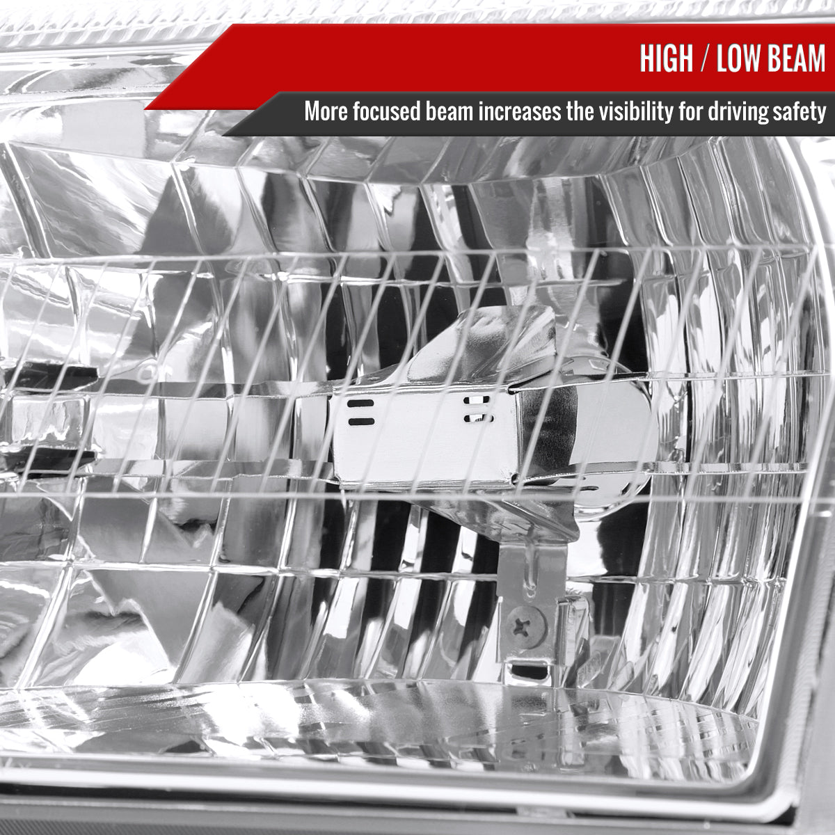 Spec-D 2008 Mercury Grand Marquis Corner chrome headlights