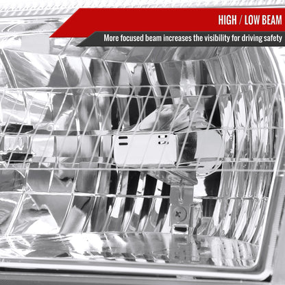 Spec-D 2008 Mercury Grand Marquis Corner chrome headlights