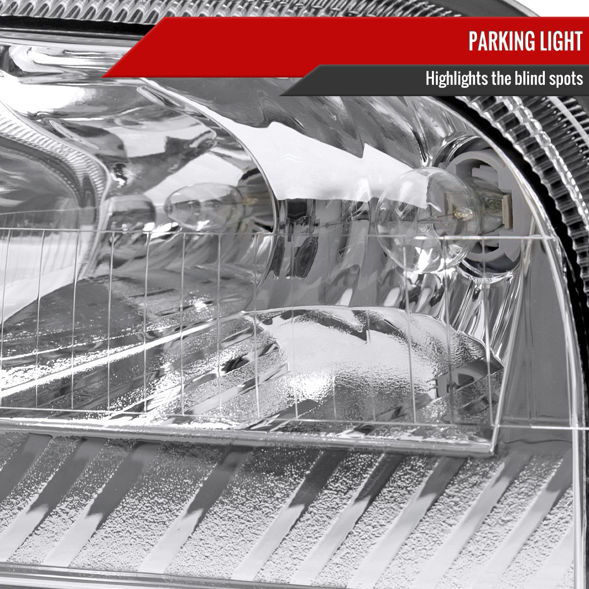 Spec-D 2010 Mercury Grand Marquis Corner chrome custom headlights