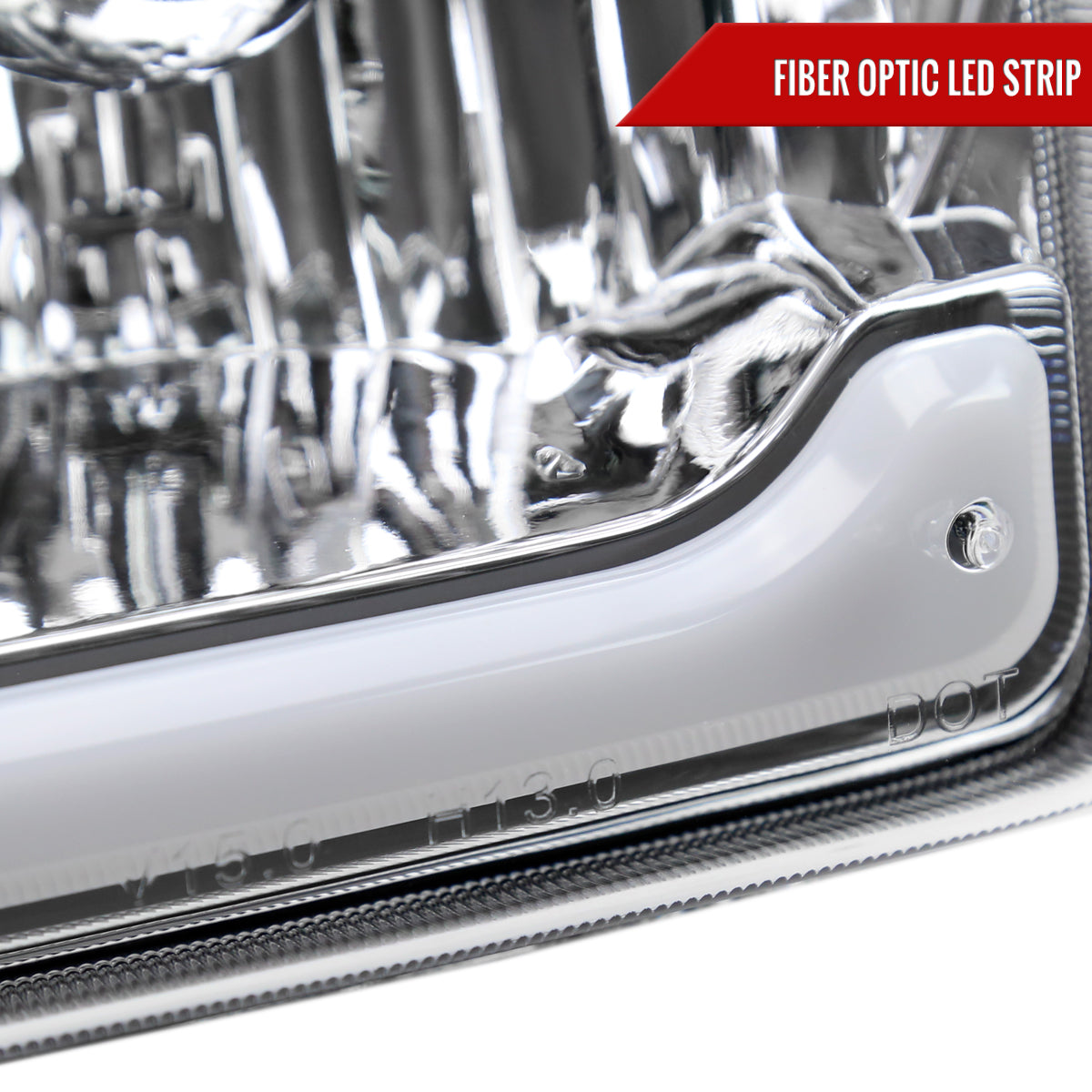 2004 Ranger Factory style Amber Corner Spec-D chrome headlights