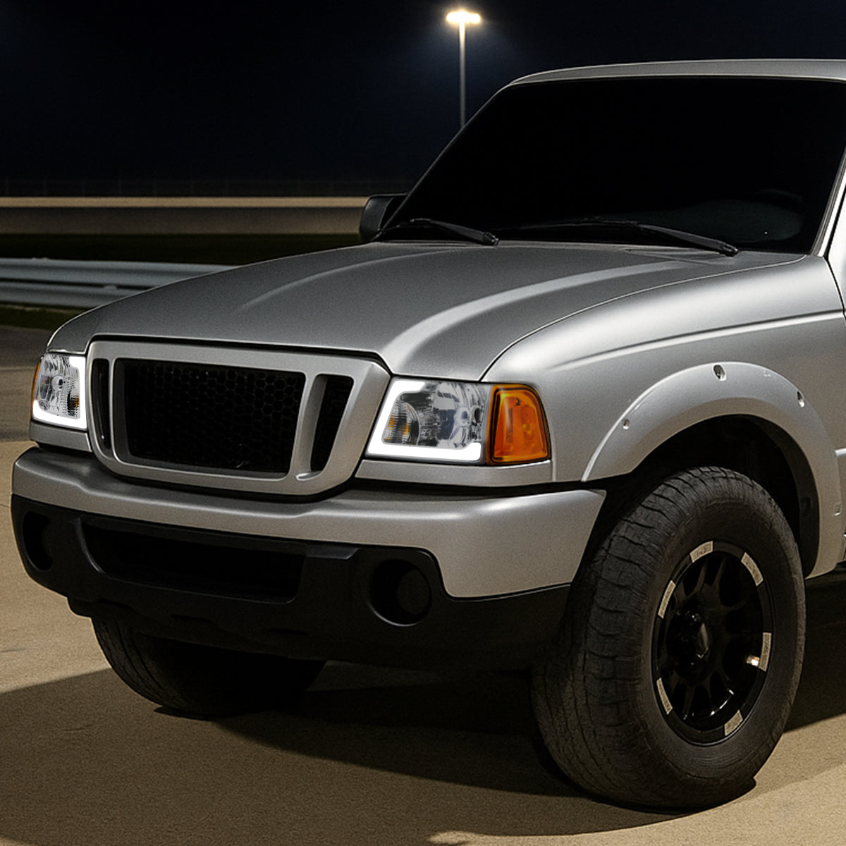 04 Ranger Factory style Amber Corner Spec-D chrome lighting upgrade