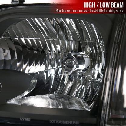 2006 Tundra SR5 Ltd Sequoia Spec-D black aftermarket headlights