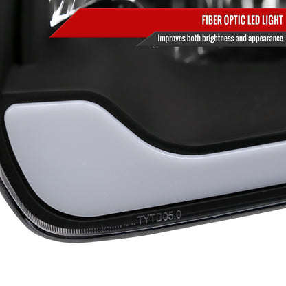 Spec-D 2005-2006 Toyota Tundra/2005-2007 Sequoia Switchback Sequential LED Bar OE Style w/Corner Lamps Black Headlights