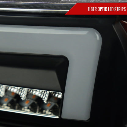 Spec-D 2008 Colorado GMC Canyon Pro black custom headlights