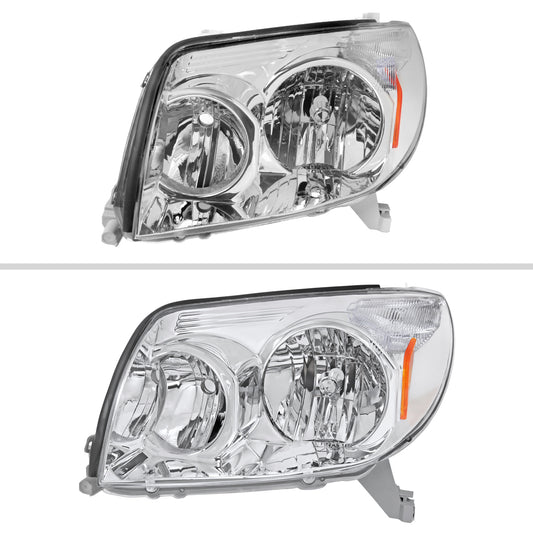 2004 4Runner OE 2LH-4RUN03 Spec-D chrome driver-side aftermarket headlights