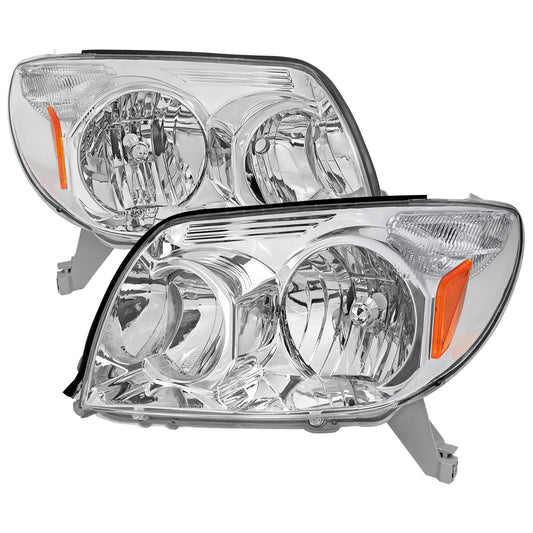 Spec-D 2003 4Runner OE 2LH-4RUN03 chrome driver-side headlights upgrade