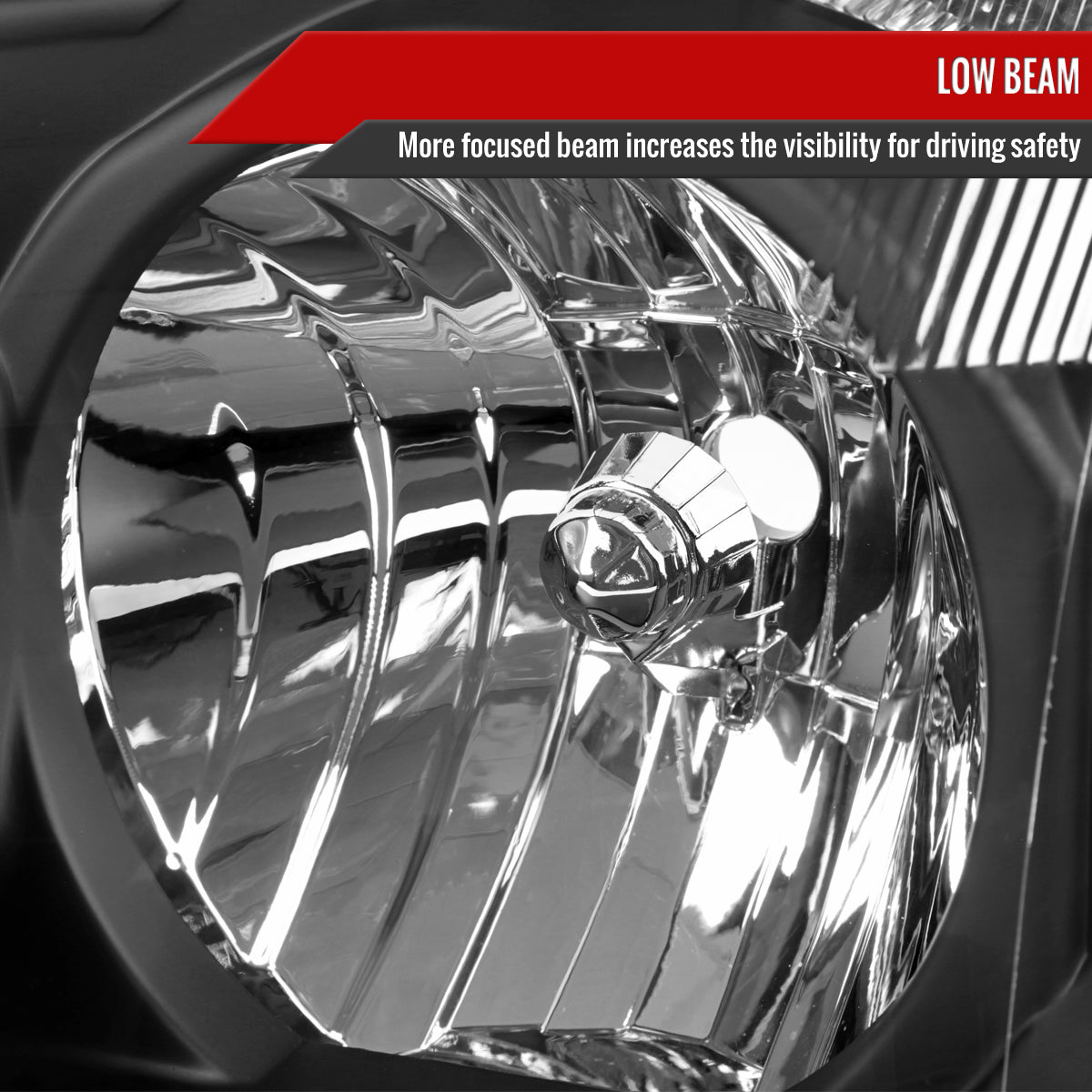 Spec-D 2003-2005 Toyota 4Runner OE Style Black Headlights 2LH-4RUN03JM