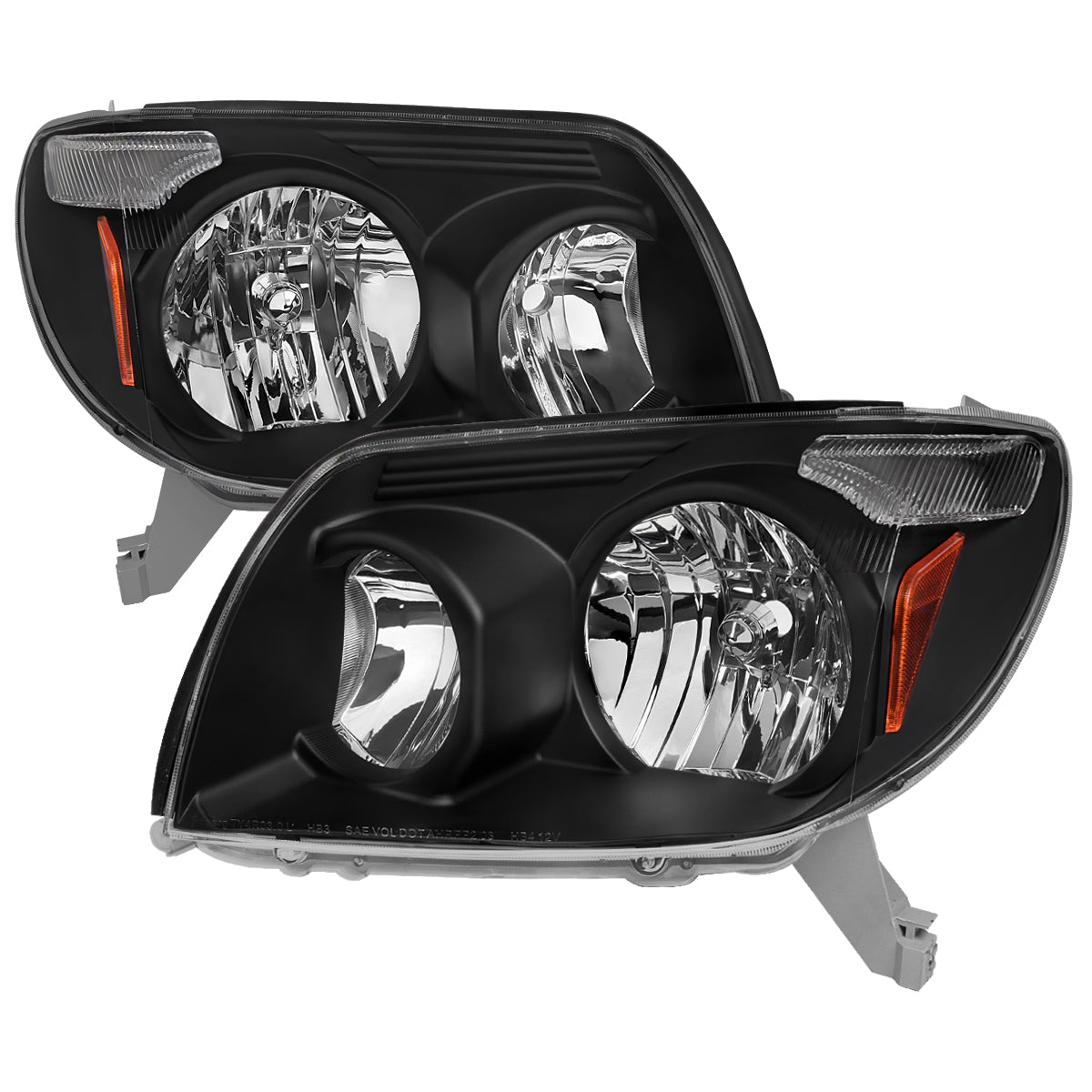 Spec-D 2003 4Runner OE 2LH-4RUN03JM black driver-side headlights upgrade