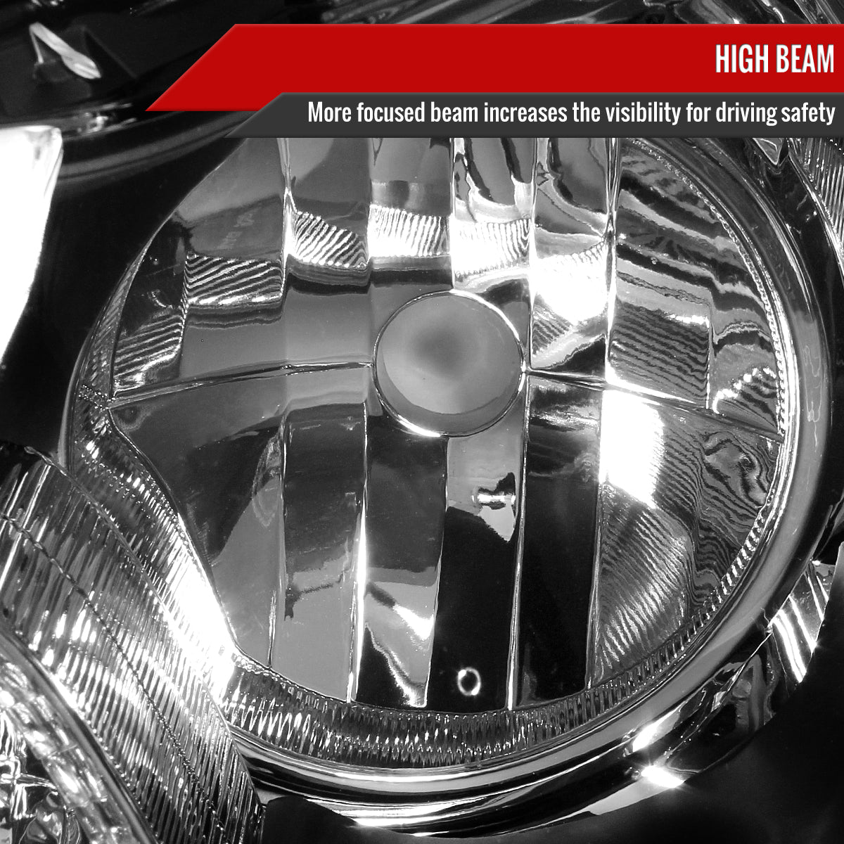 Spec-D 2008-2012 Honda Accord 4DR OE Style Crystal Black Headlights