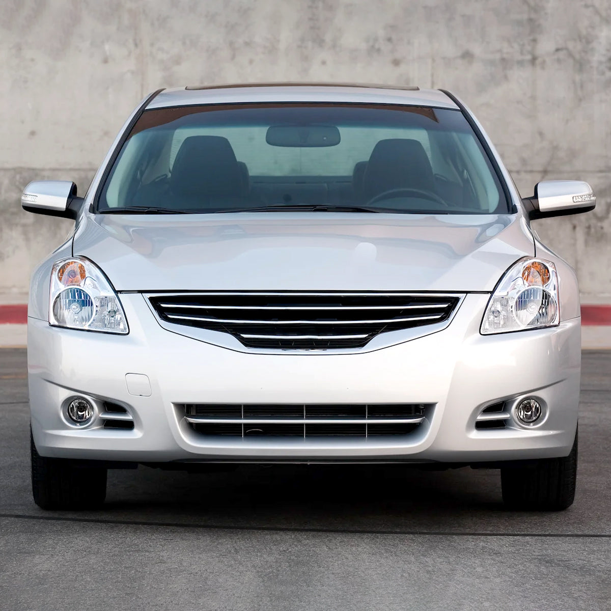 Spec-D 11 Nissan Altima 4DR OE chrome headlights