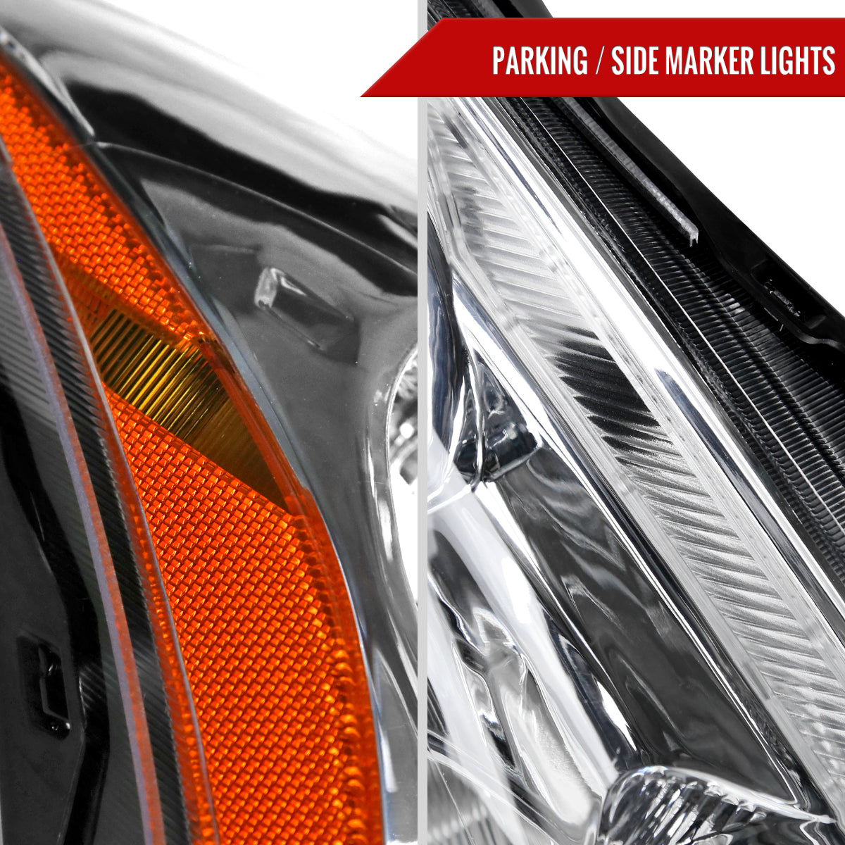 Spec-D 10 Nissan Altima 4DR OE passenger-side headlights