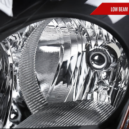 Spec-D 2010-2012 Nissan Altima 4DR OE Style Black Headlights