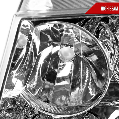 Spec-D 2009 Chevy Avalanche Tahoe Suburban chrome headlights