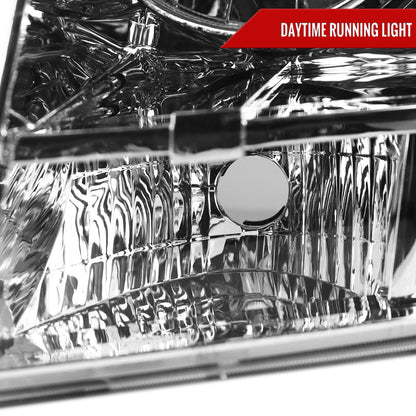 2010 Chevy Avalanche Tahoe Suburban Spec-D chrome headlights