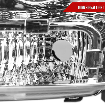 Spec-D 2011 Chevy Avalanche Tahoe Suburban chrome custom headlights