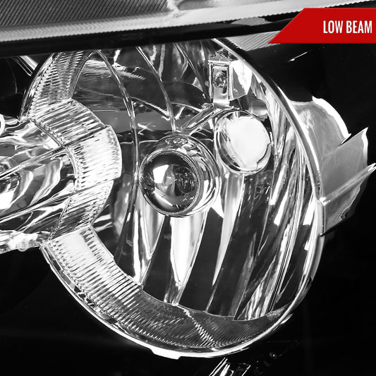 2008 Chevy Avalanche Tahoe Suburban Spec-D black aftermarket headlights