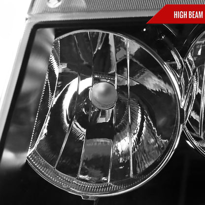 Spec-D 2007-2014 Chevrolet Avalanche/Tahoe/Suburban OE Style Black Headlights