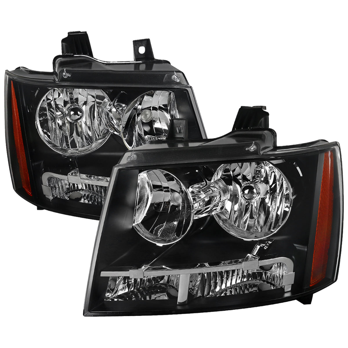 Spec-D 2007-2014 Chevrolet Avalanche/Tahoe/Suburban OE Style Black Headlights