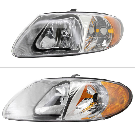 2002 Dodge Caravan Chrysler Voyager Spec-D aftermarket headlights