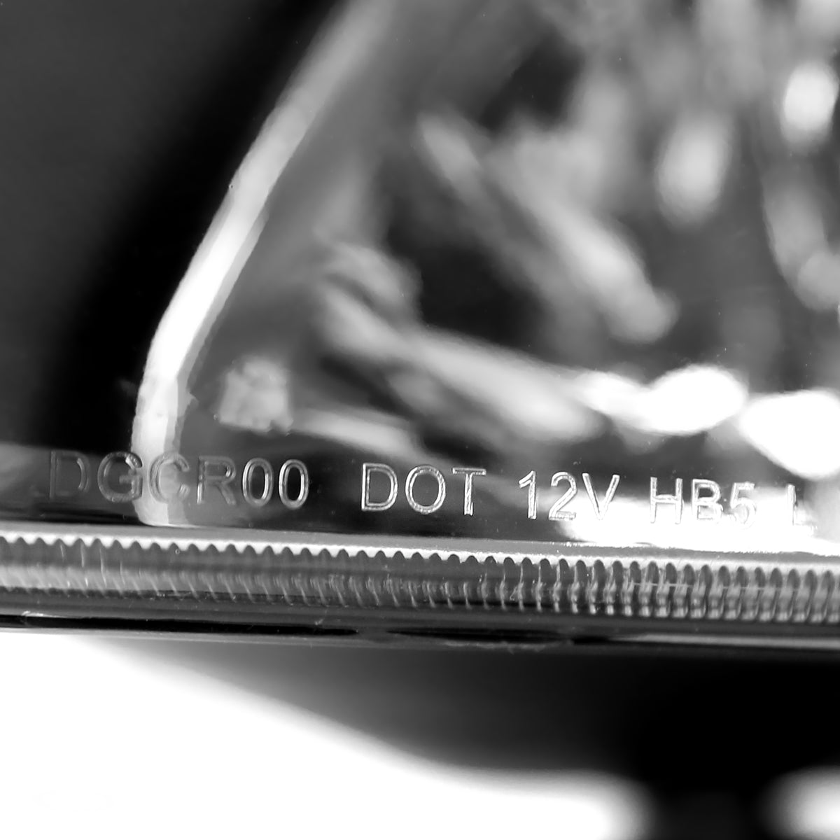 Spec-D 2001-2007 Dodge Caravan Chrysler Voyager/Town & Country OE Style Crystal Black Headlights