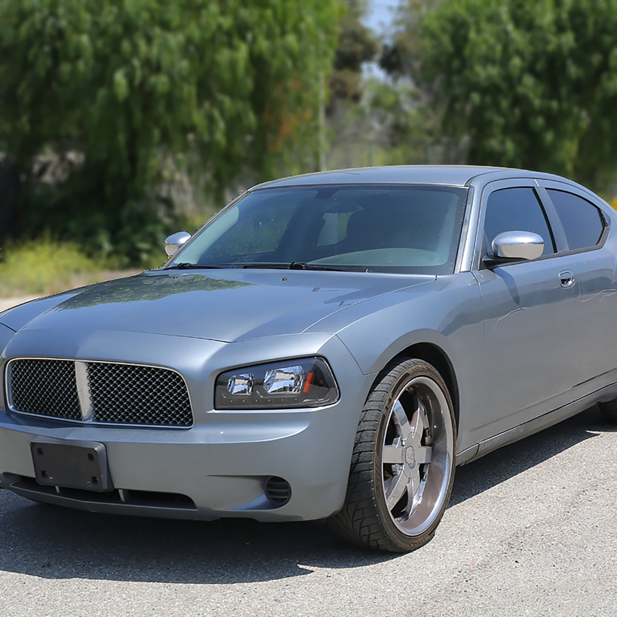 09 Dodge Charger 1PC OE Spec-D black lighting upgrade