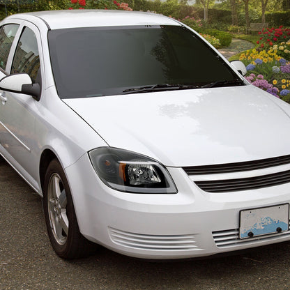 Spec-D 2005?€?2010 Chevrolet Cobalt Pontiac G5 / Pursuit LED Bar Projector w/ LED DRL Light Tube Black Headlights