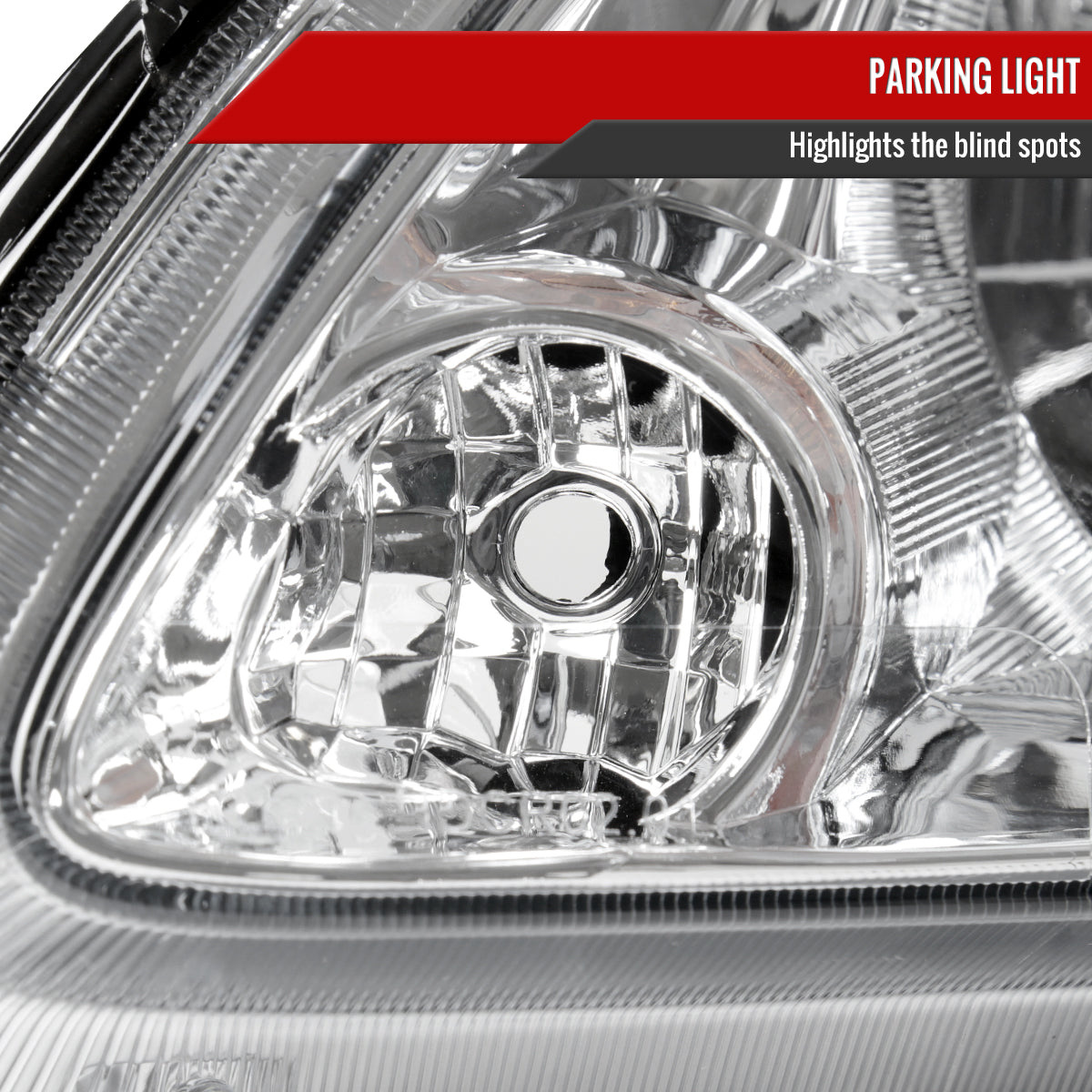 Spec-D 2003 Honda CR-V Factory chrome custom headlights