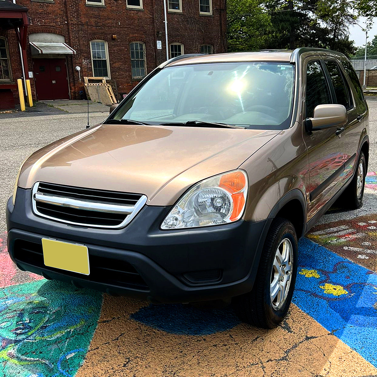 Spec-D 03 Honda CR-V Factory chrome headlights