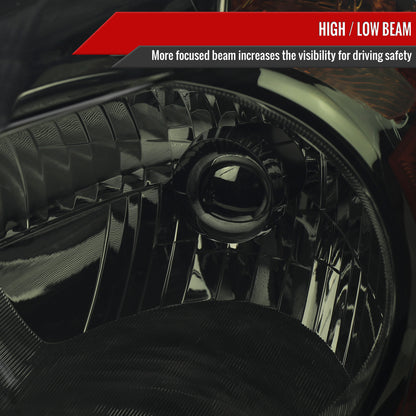 Spec-D 2004 Honda CR-V OE chrome headlights