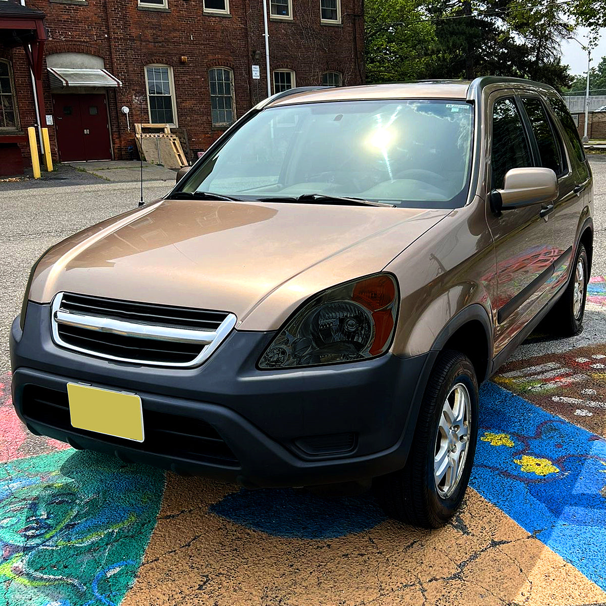 Spec-D 03 Honda CR-V OE chrome headlights