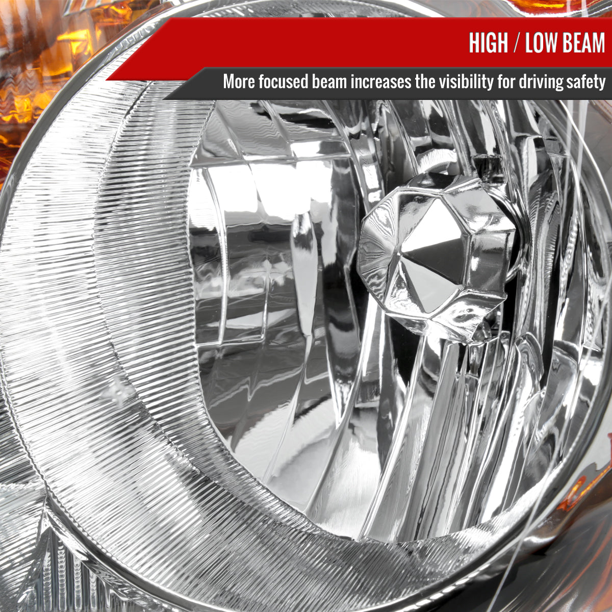 Spec-D 2005 Honda CR-V Factory JP chrome headlights