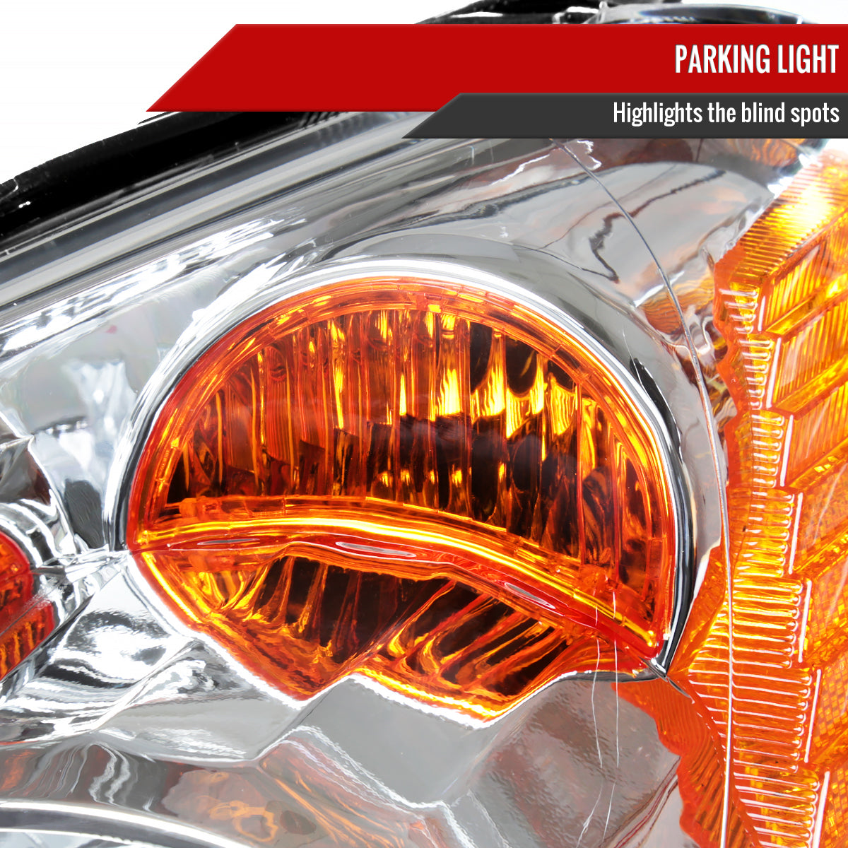 Spec-D 05 Honda CR-V Factory JP chrome headlights