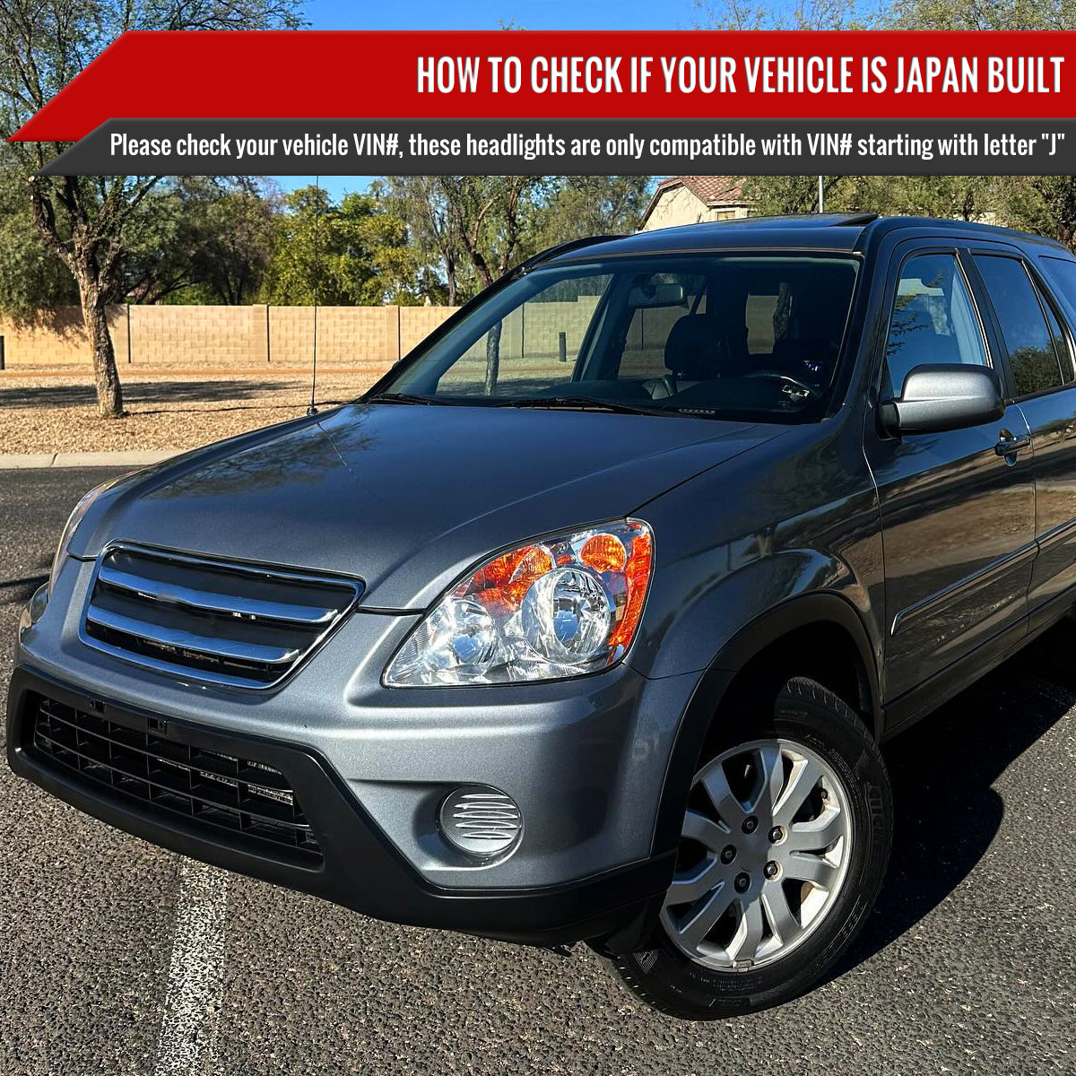 06 Honda CR-V Factory JP Spec-D chrome lighting upgrade