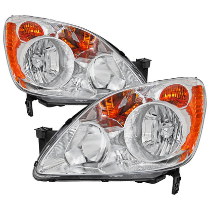 Spec-D 2005 Honda CR-V Factory JP chrome headlights upgrade