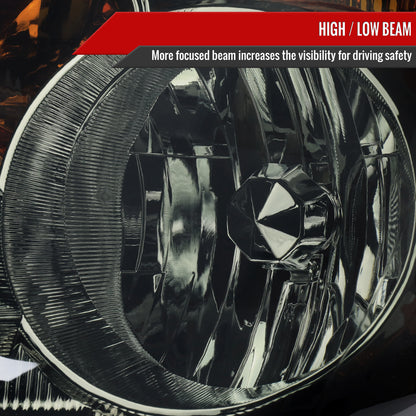 2006 Honda CR-V OE JP Spec-D chrome aftermarket headlights