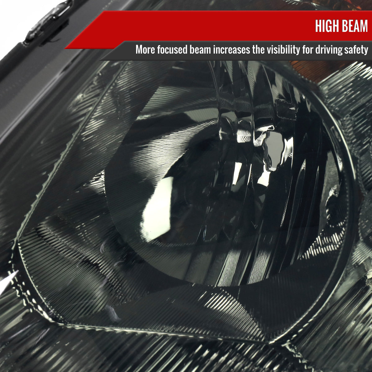 Spec-D 2005 Honda CR-V OE JP chrome headlights