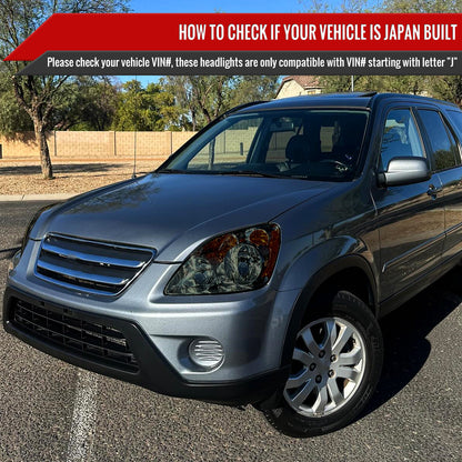 Spec-D Honda CR-V OE JP 05 chrome headlights