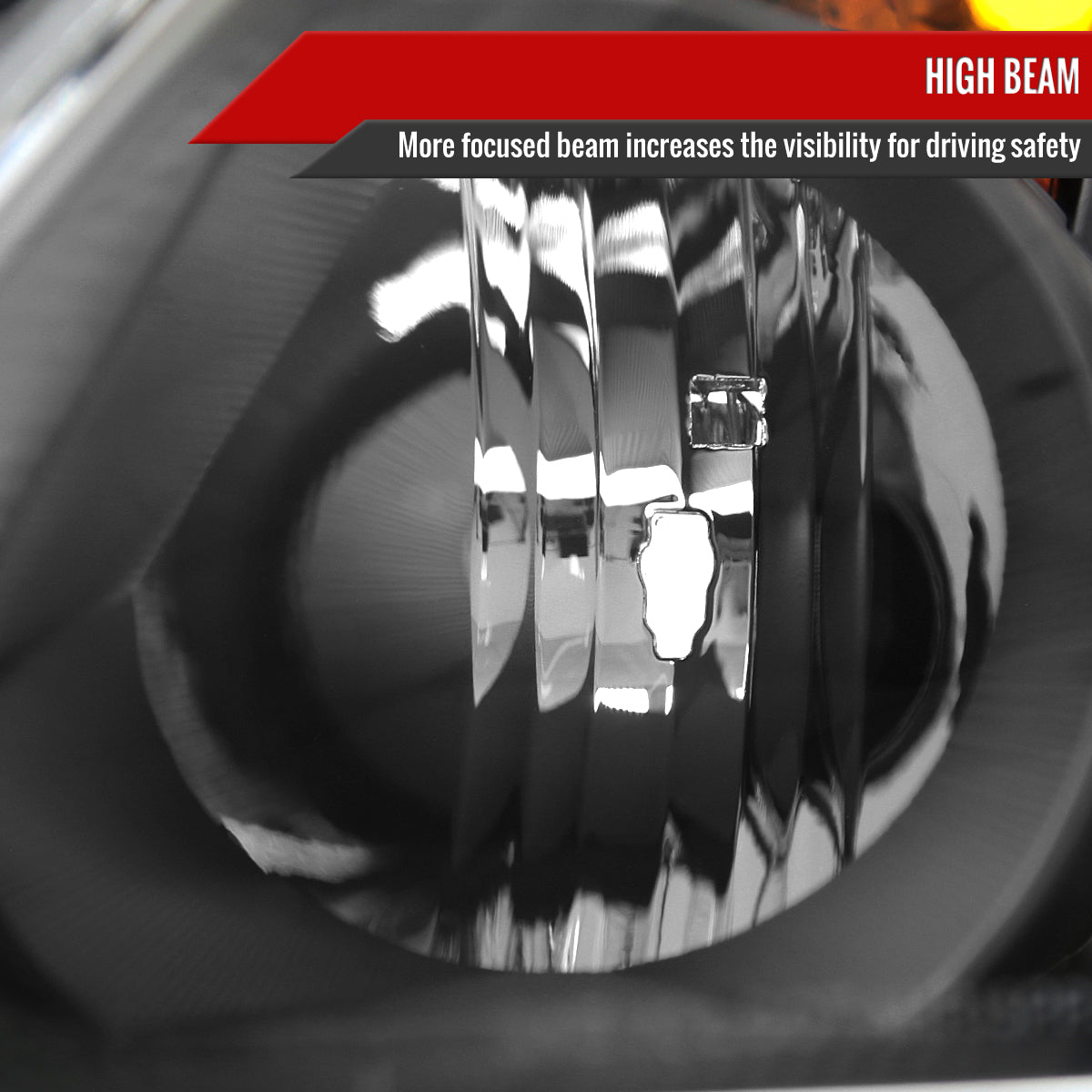 2006 Honda CR-V Factory JP Spec-D black headlights