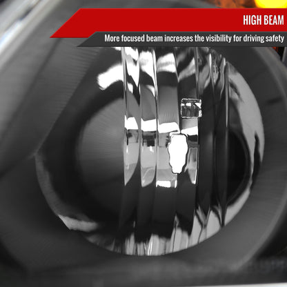 2006 Honda CR-V Factory JP Spec-D black headlights