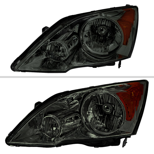 2008 Honda CR-V OE Spec-D chrome aftermarket headlights