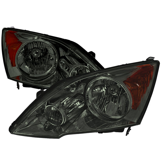 Spec-D 2007 Honda CR-V OE chrome headlights upgrade