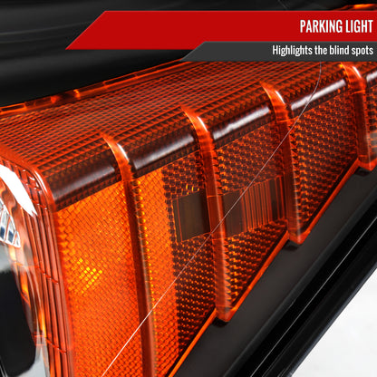 Spec-D 2007-2011 Honda CR-V OE Style Black Headlights