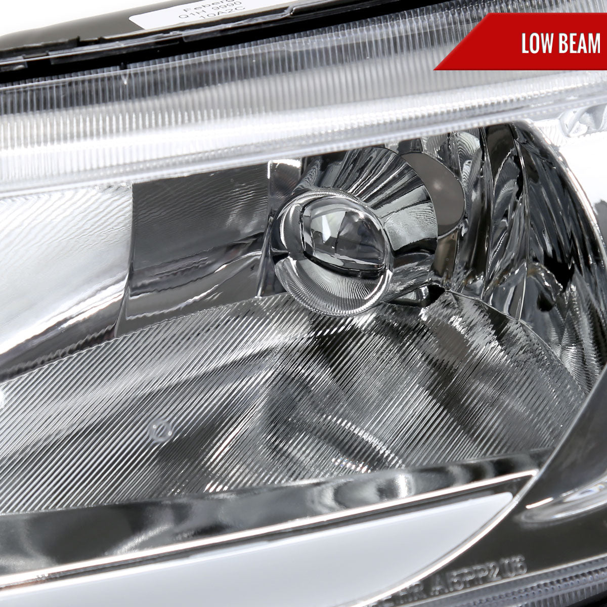Spec-D 2008 Honda Civic 4DR chrome headlights