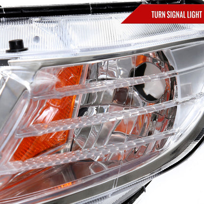 Spec-D 06 Honda Civic 4DR chrome headlights