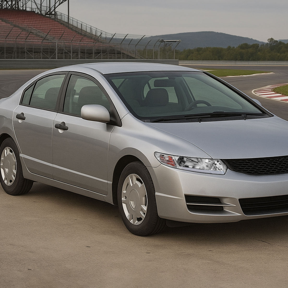 Spec-D 10 Honda Civic 4DR chrome headlights