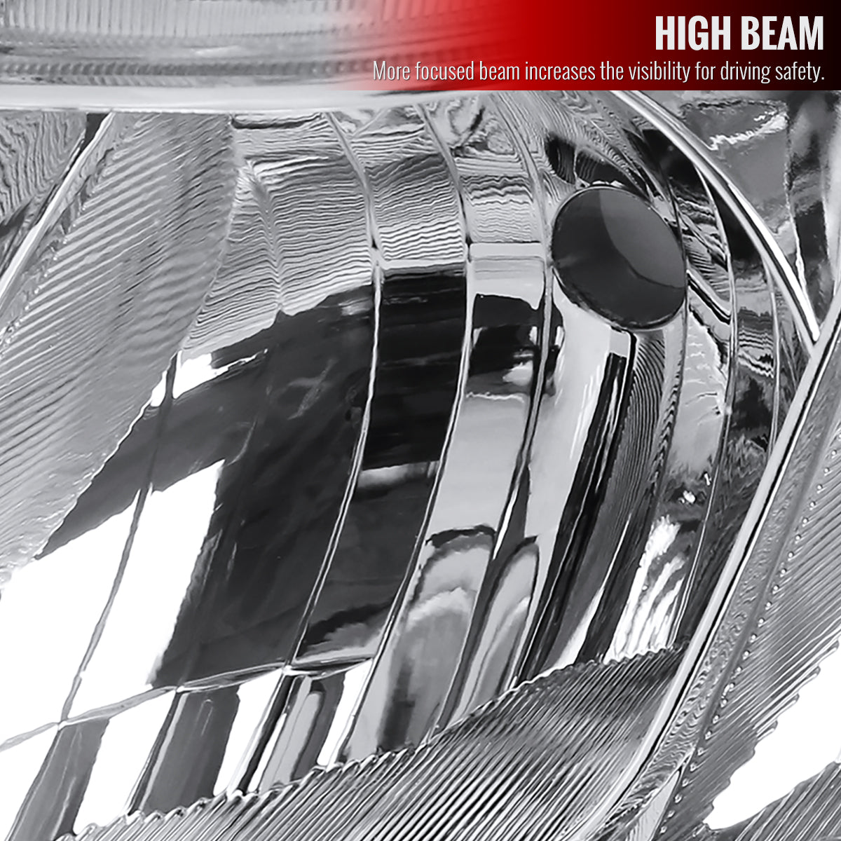 2013 Honda Civic 2DR Civic Spec-D chrome aftermarket headlights