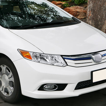 Spec-D 12 Honda Civic 2DR Civic chrome headlights