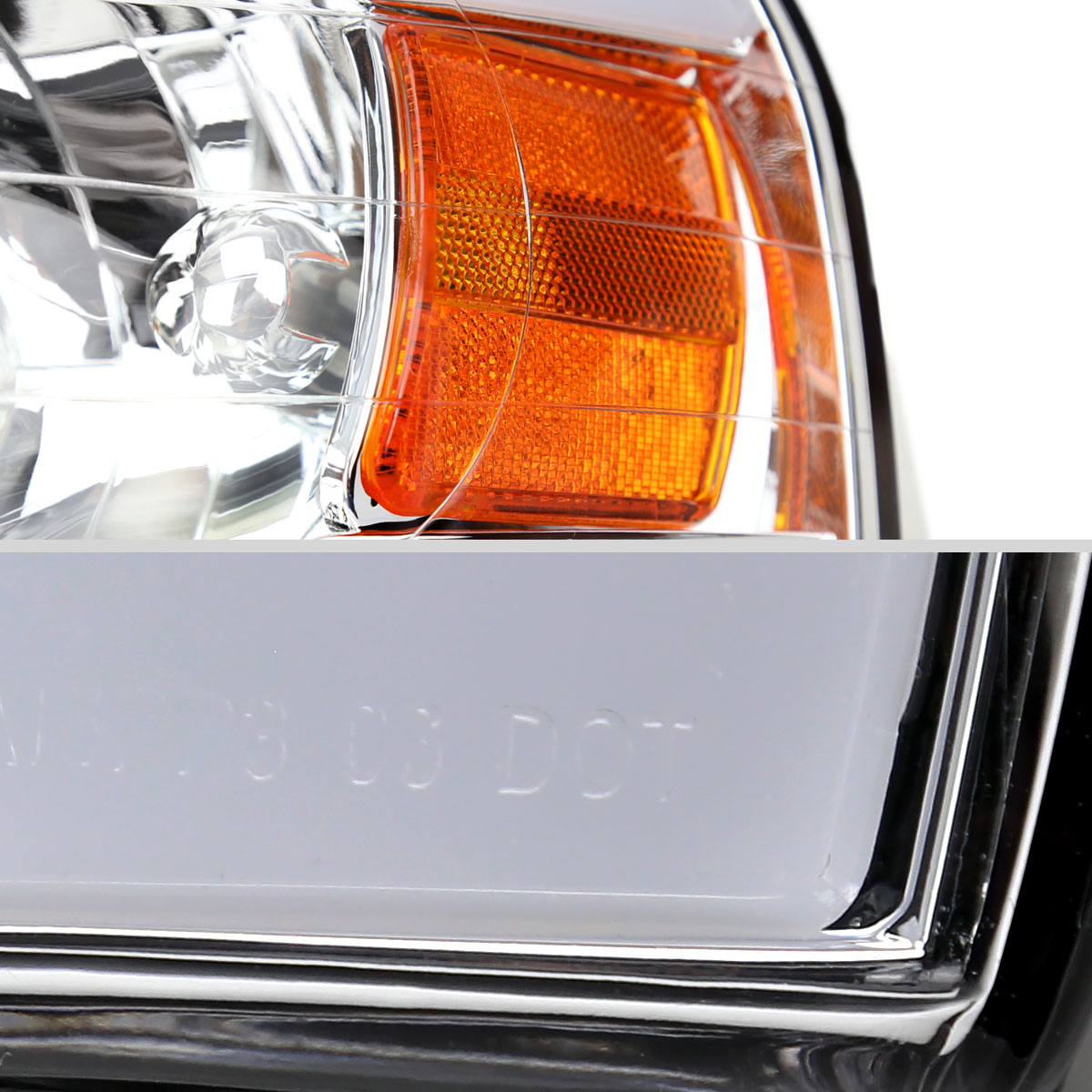 Spec-D 02 Ram OE LED bar headlights